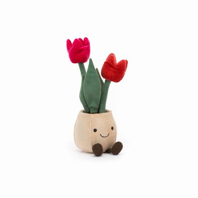 Jellycat Tulip Pot Australia | 765208AKI